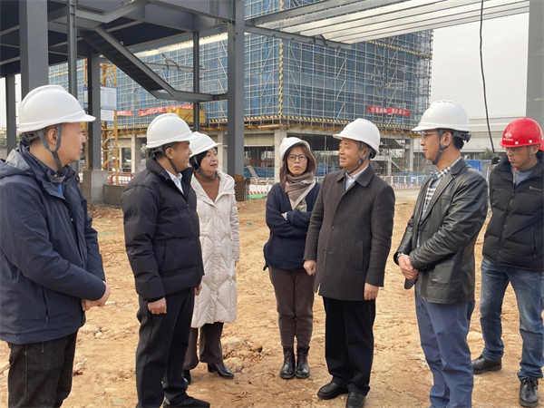 任建平一行赴老鄰居智慧云倉冷鏈物流中心開展節(jié)前安全檢查及項目建設(shè)調(diào)研